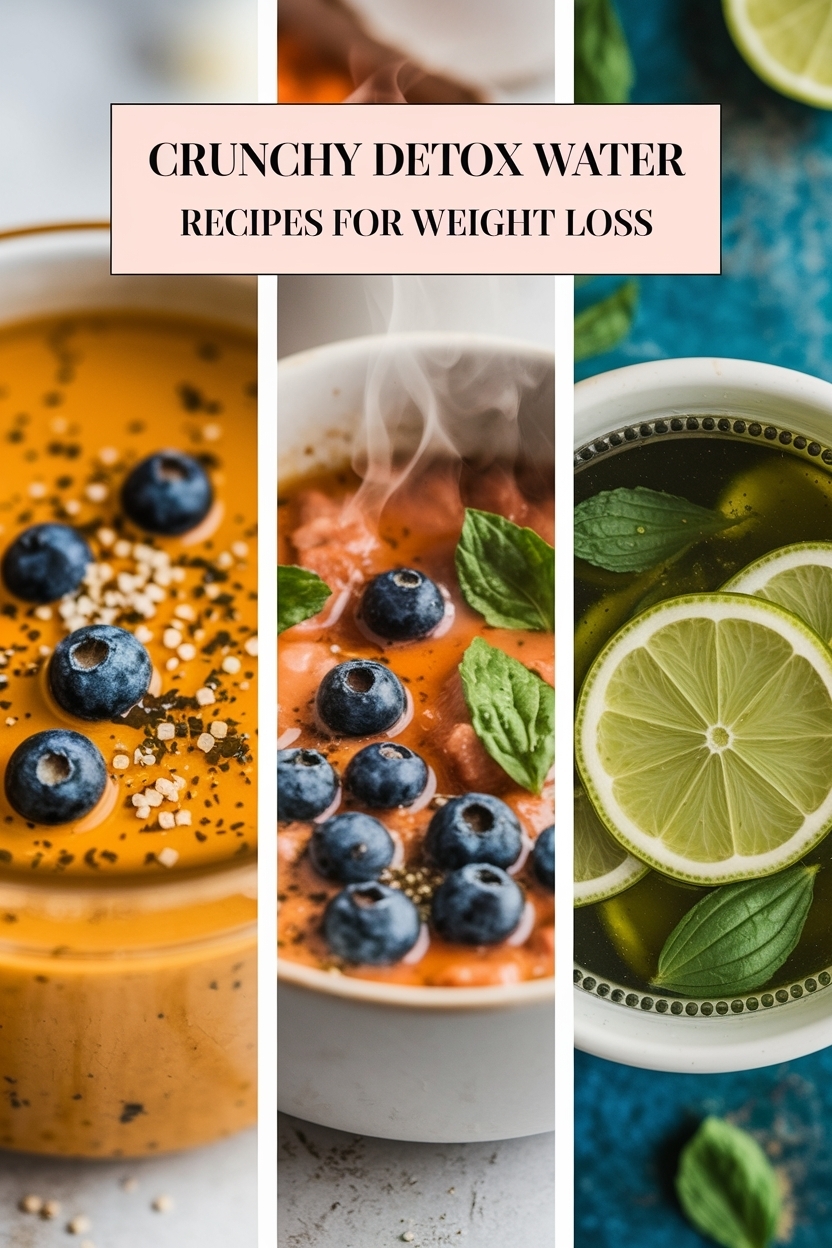 detox water recipes for weight loss