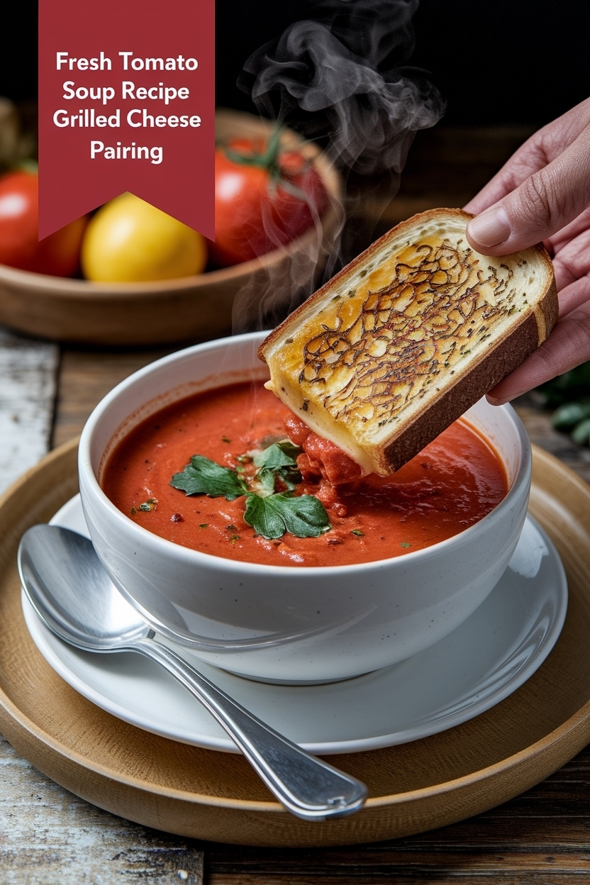 tomato soup recipe grilled cheese pairing