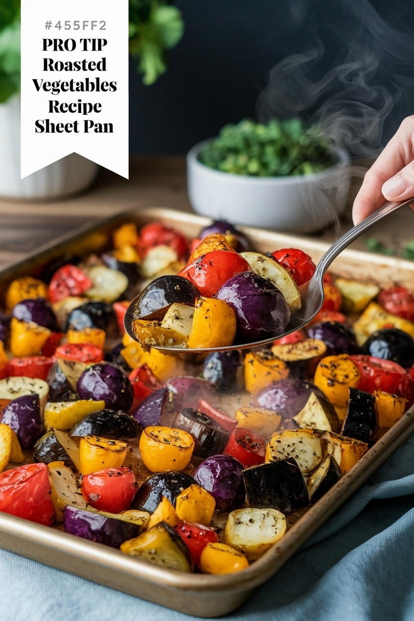 roasted vegetables recipe sheet pan