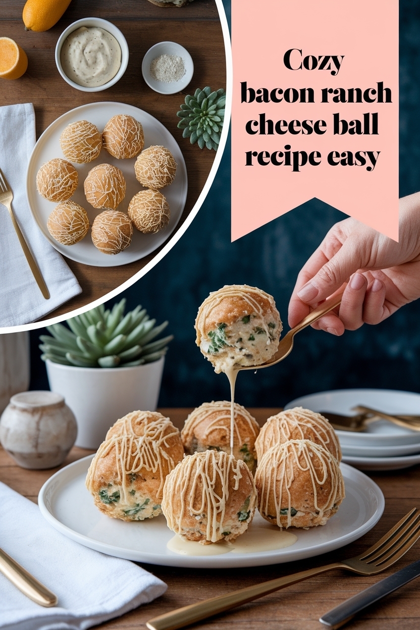 bacon ranch cheese ball recipe easy