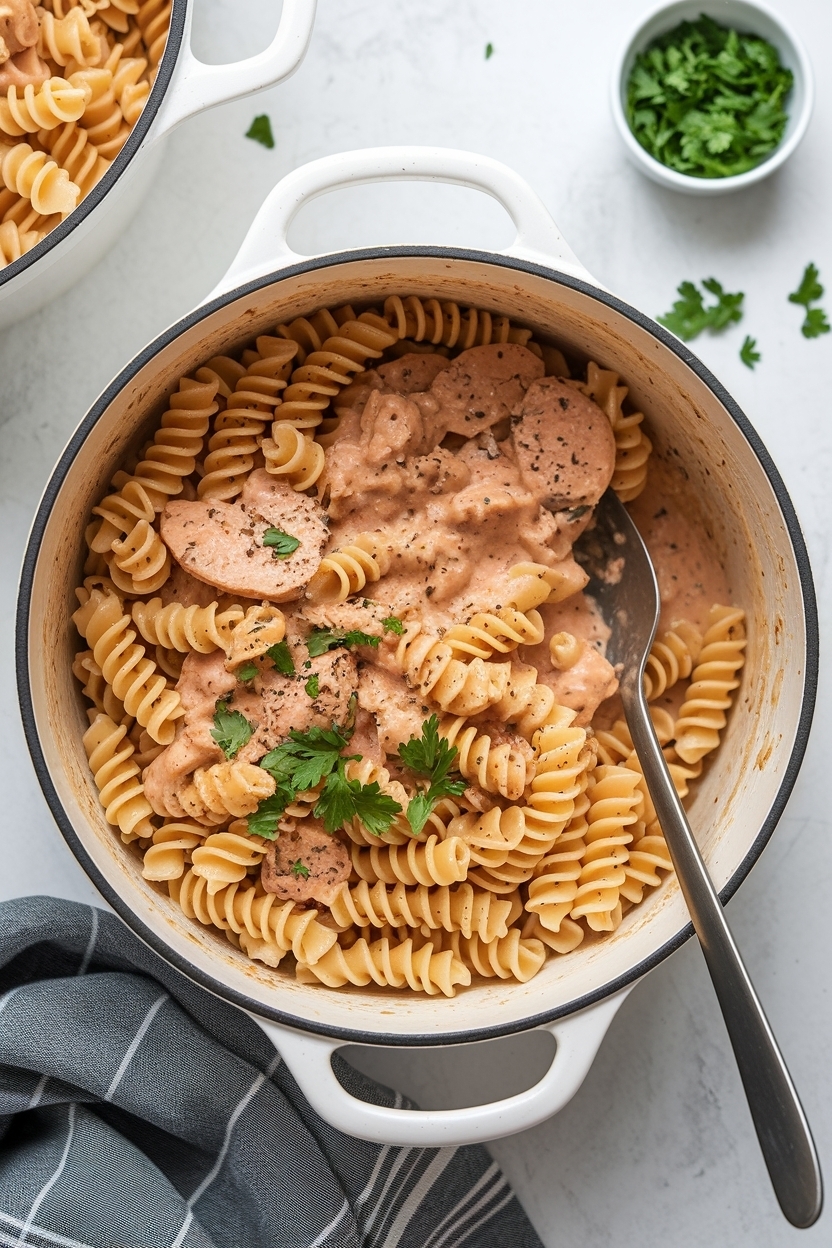 cajun chicken pasta creamy one pot
