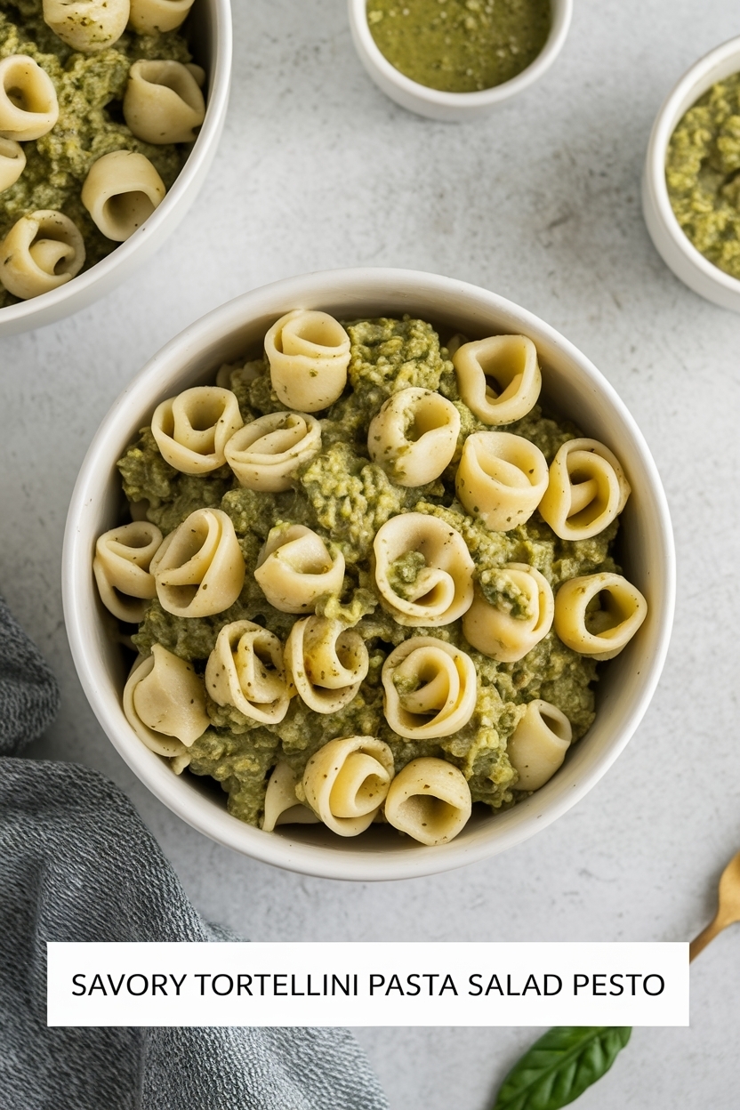tortellini pasta salad pesto