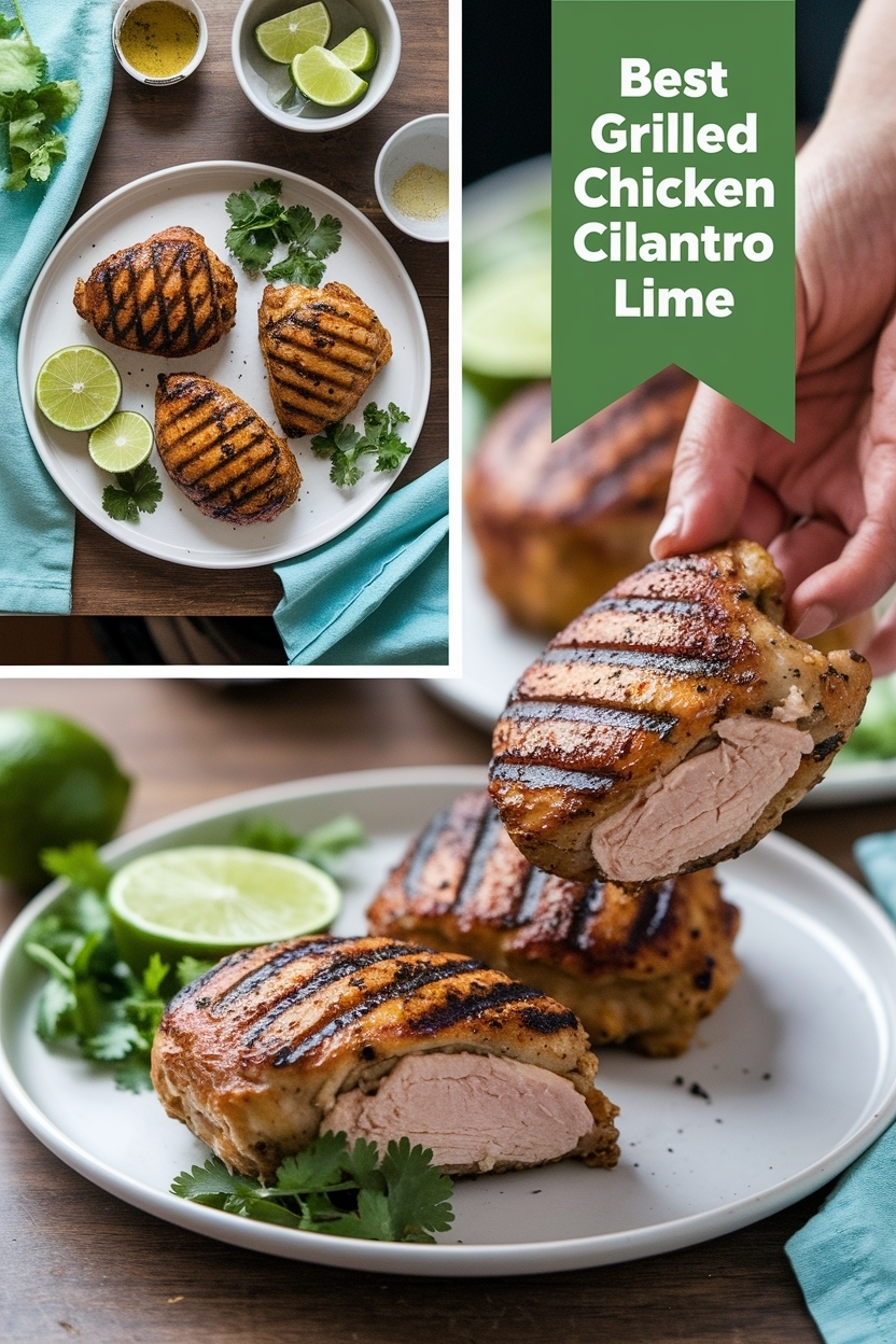 grilled chicken thighs cilantro lime