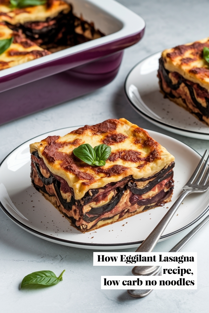 eggplant lasagna recipe low carb no noodles