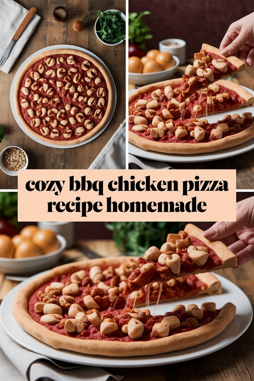 bbq chicken pizza recipe homemade