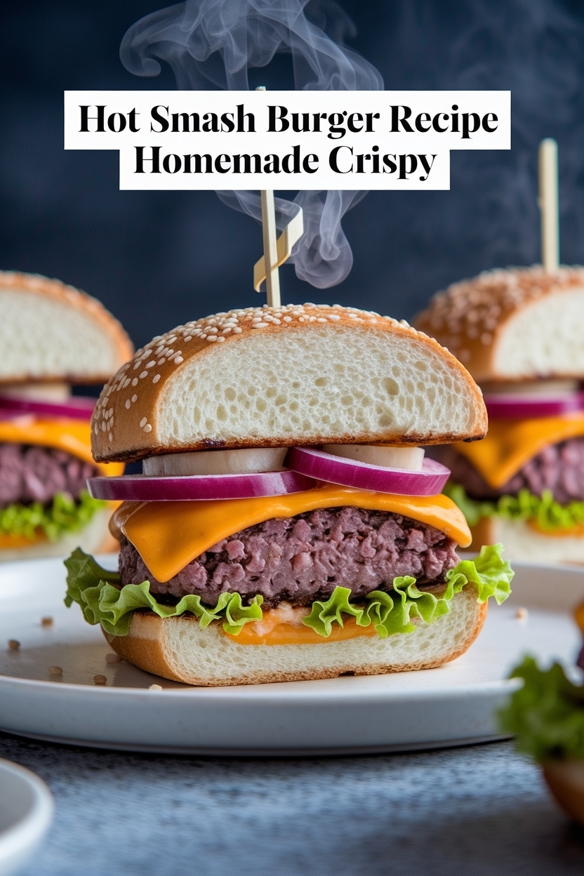 smash burger recipe homemade crispy