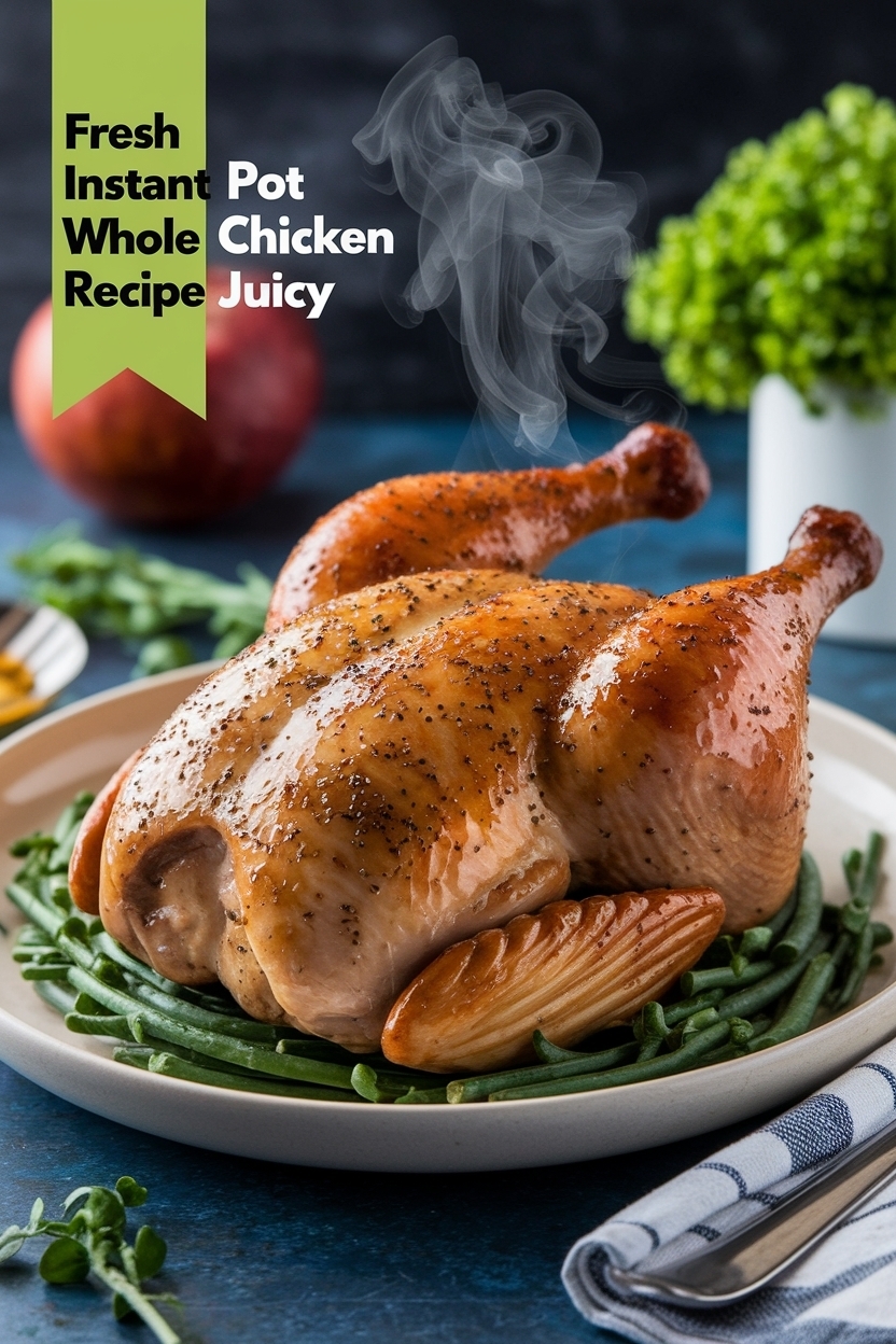 instant pot whole chicken recipe juicy
