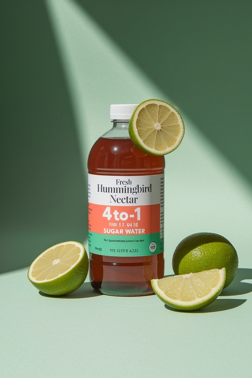 hummingbird nectar 4 to 1 sugar water