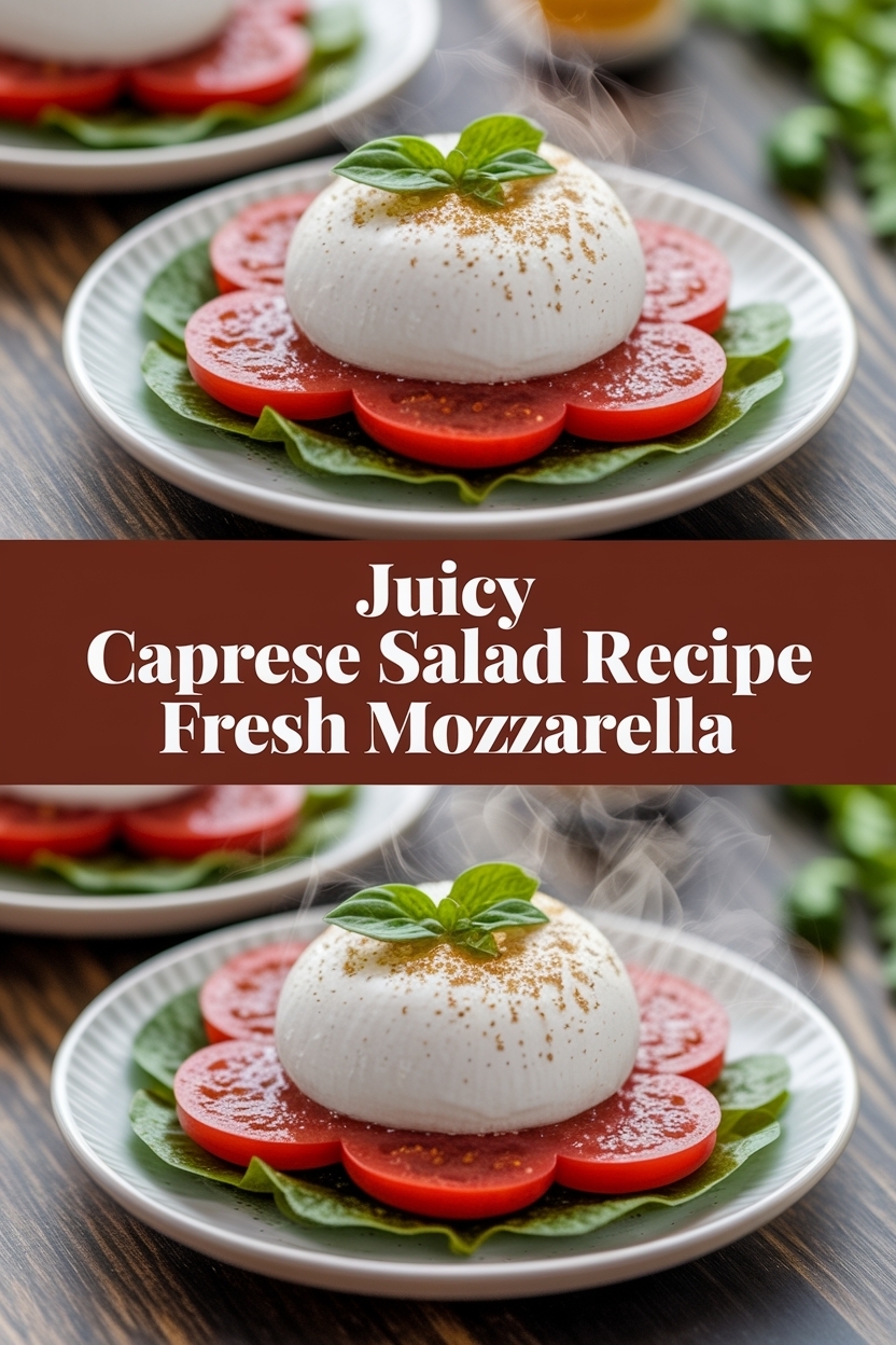 caprese salad recipe fresh mozzarella