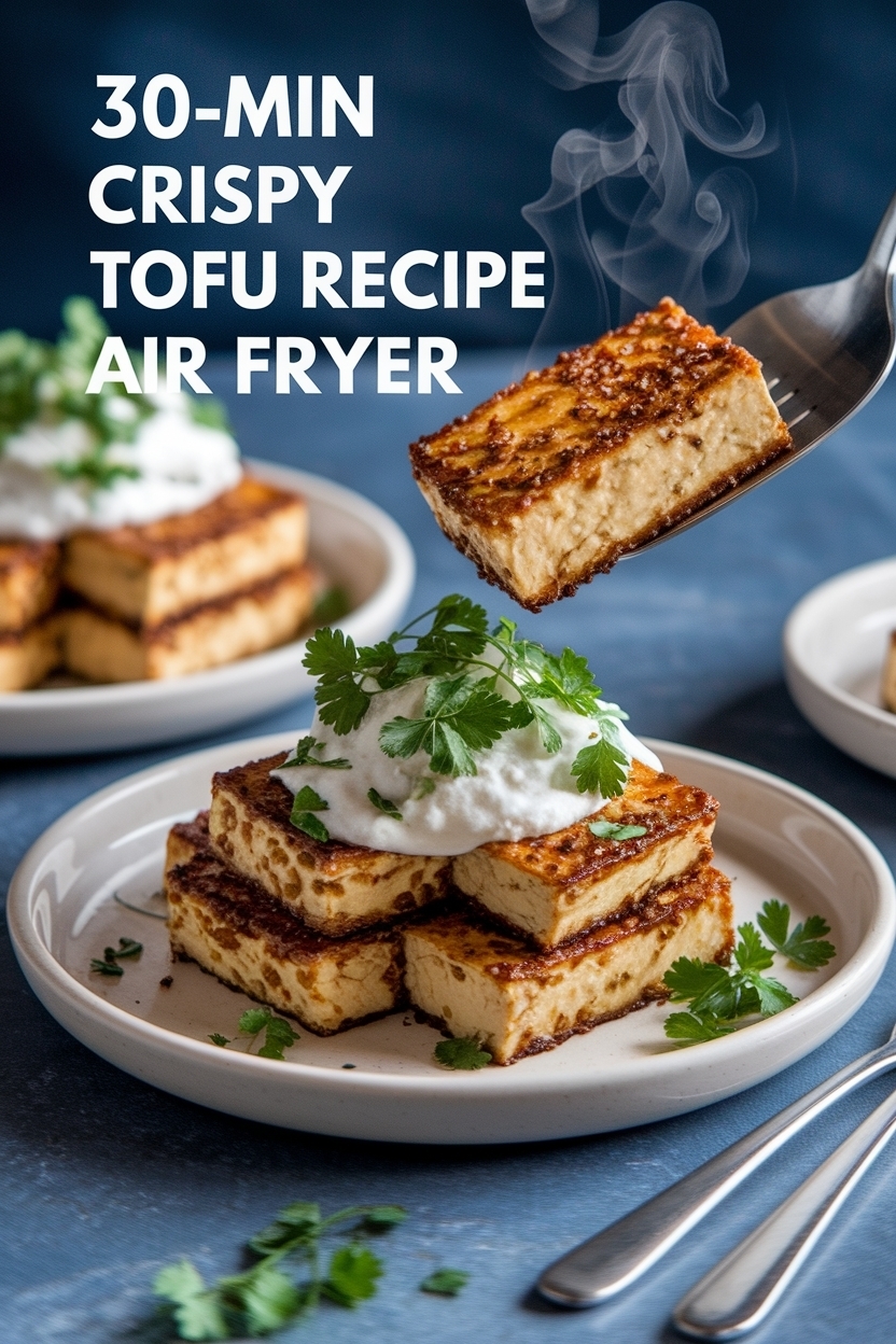 crispy tofu recipe air fryer