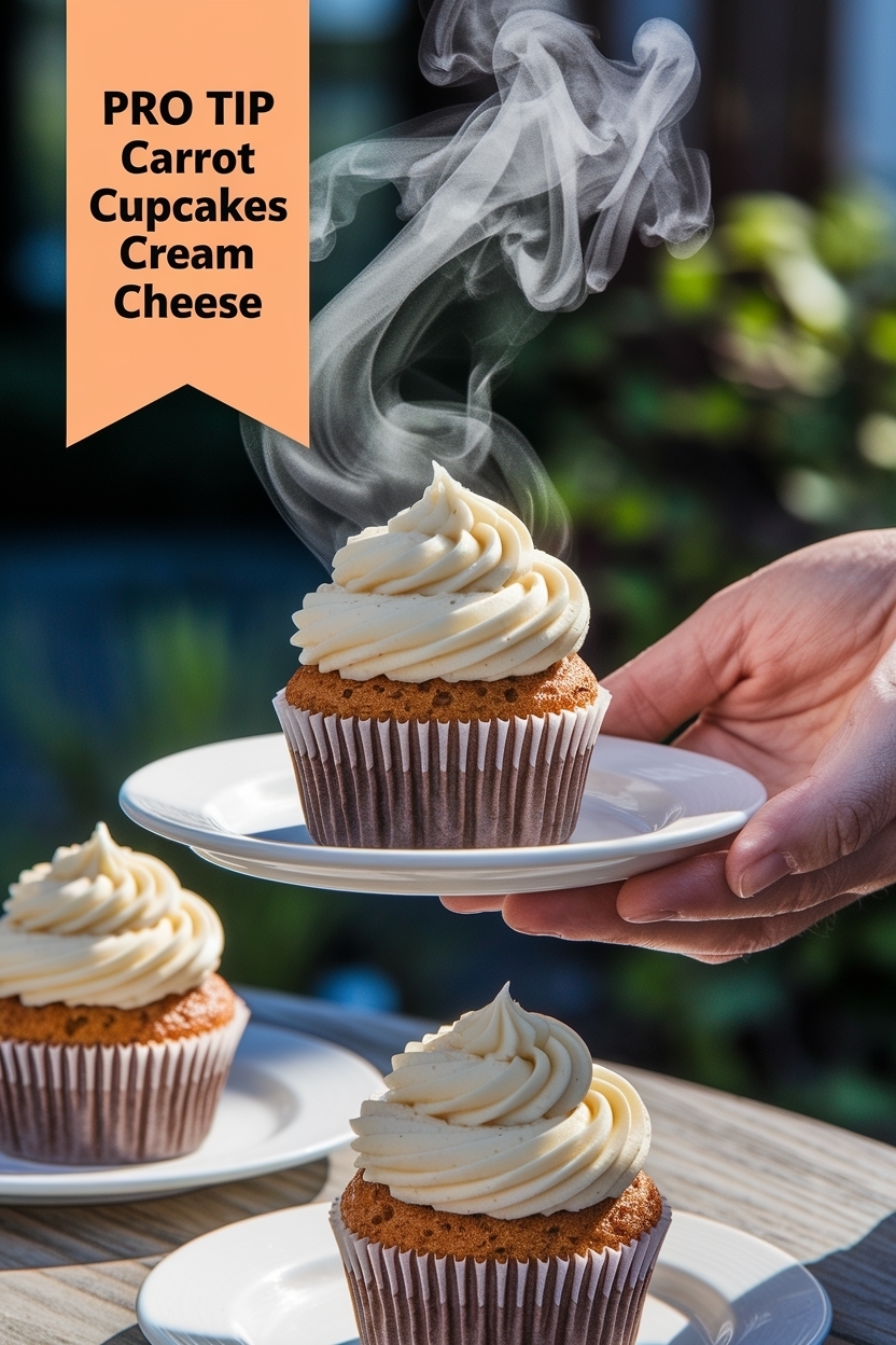 carrot cake cupcakes cream cheese