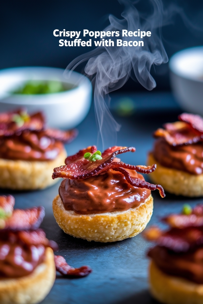poppers recipe stuffed with bacon