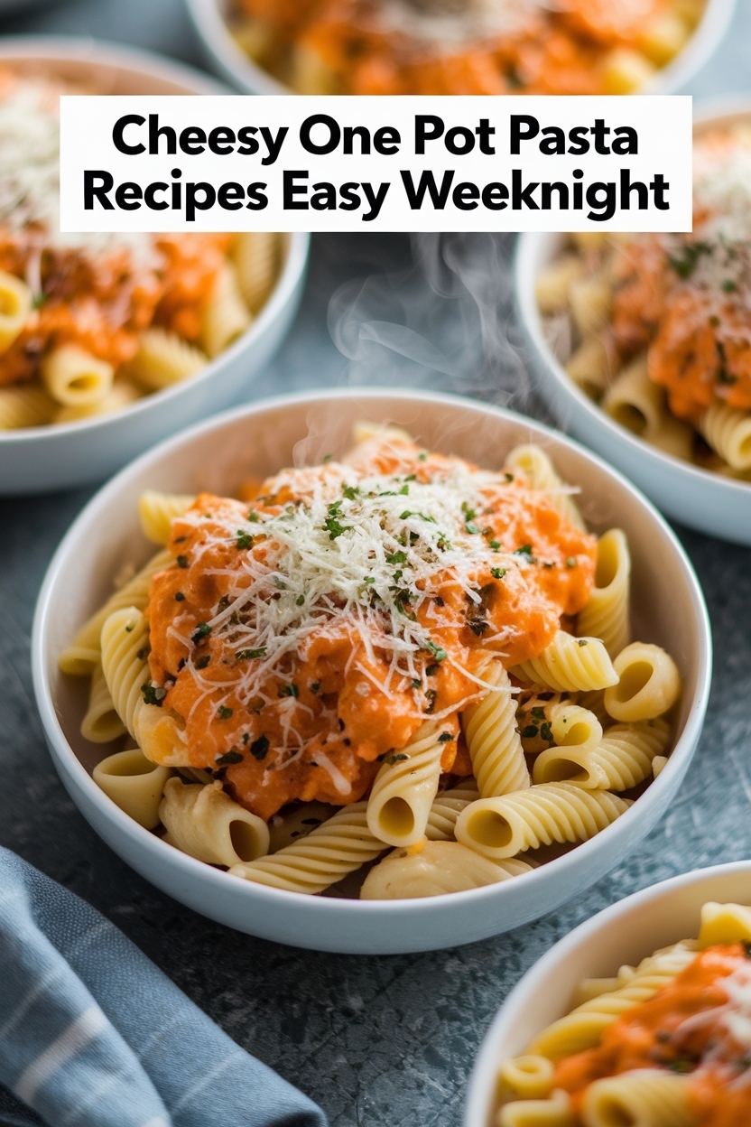 one pot pasta recipes easy weeknight