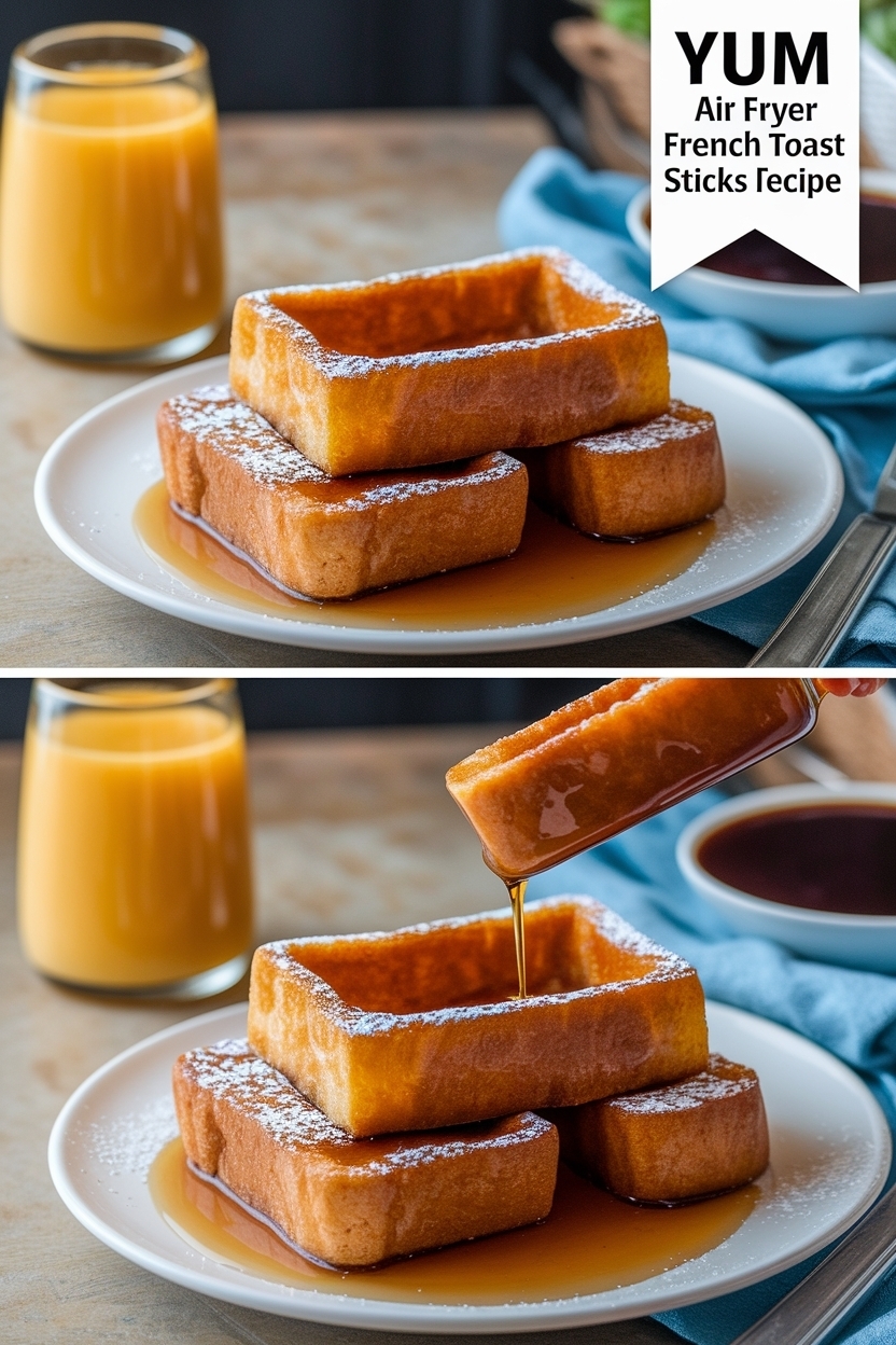 air fryer french toast sticks recipe