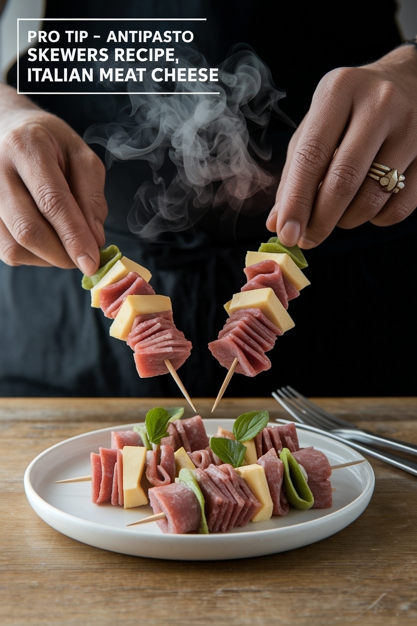antipasto skewers recipe italian meat cheese
