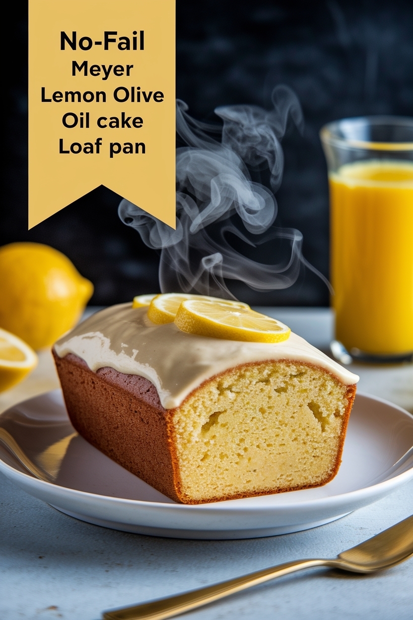 meyer lemon olive oil cake loaf pan