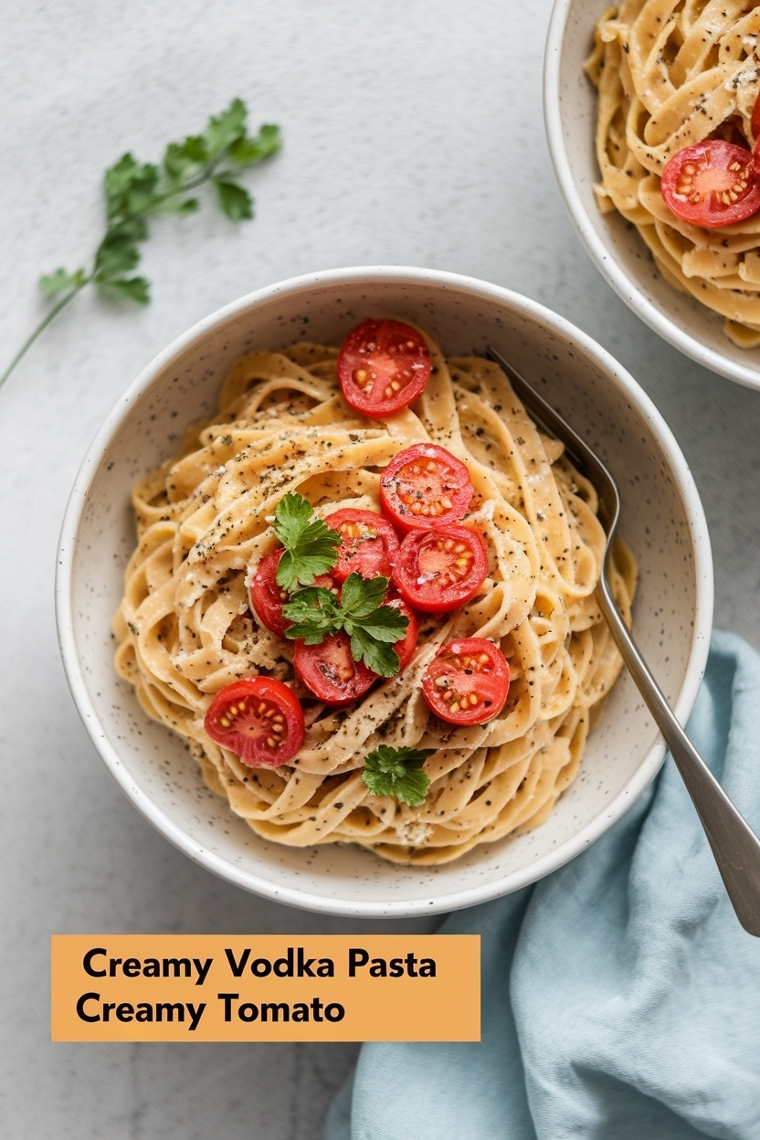 vodka pasta recipe creamy tomato