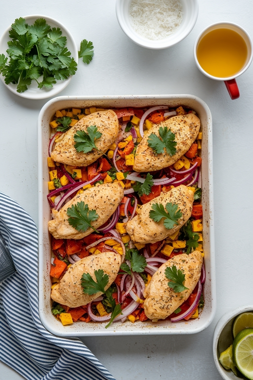 chicken fajitas recipe easy sheet pan
