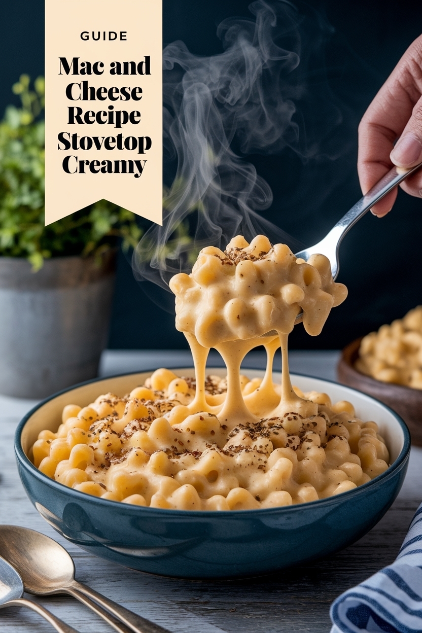 mac and cheese recipe stovetop creamy