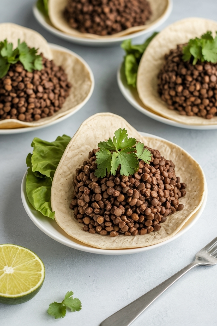vegan taco meat recipe with lentils
