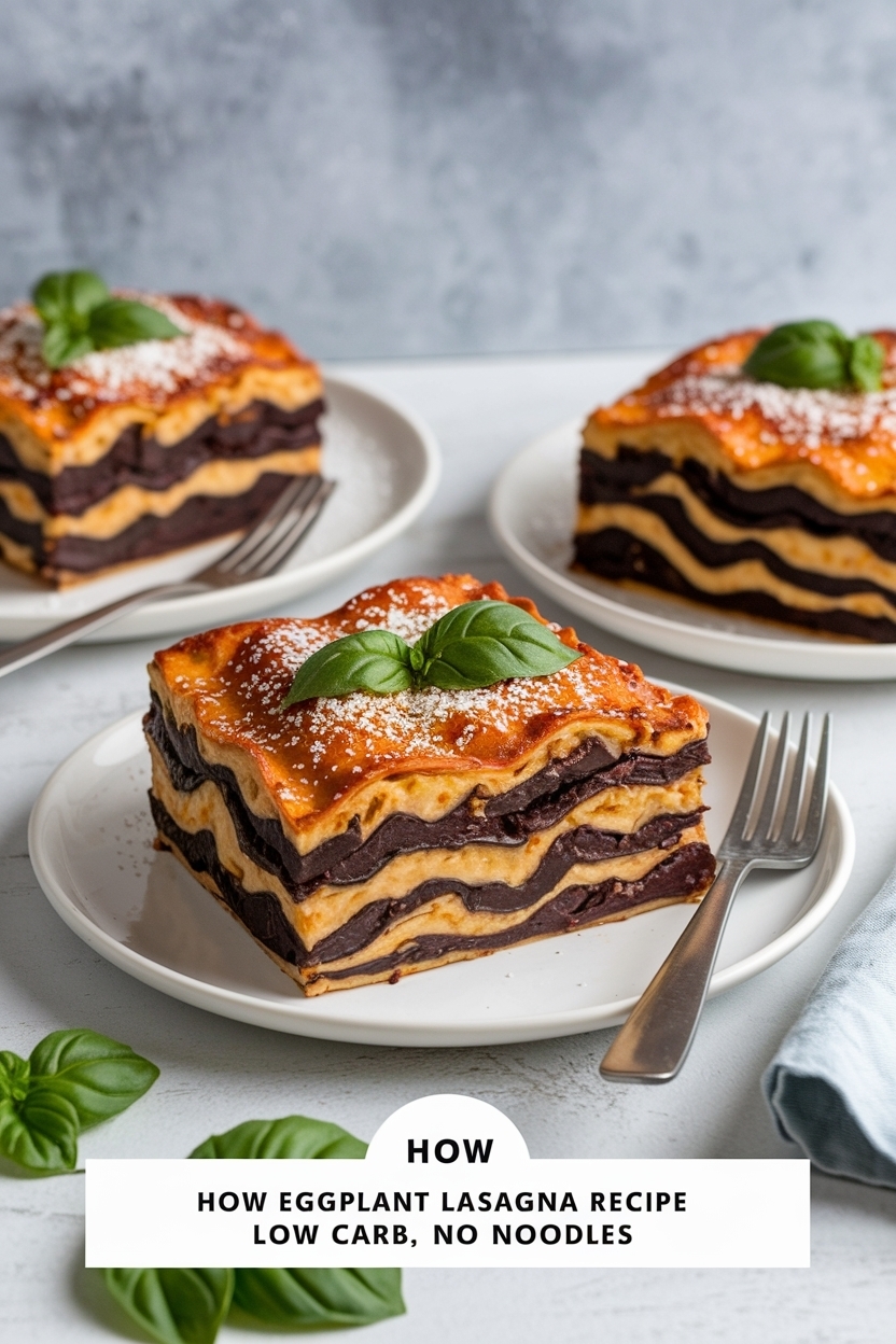 eggplant lasagna recipe low carb no noodles