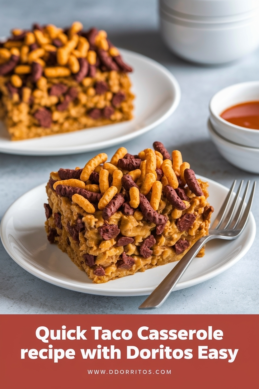 taco casserole recipe with doritos easy