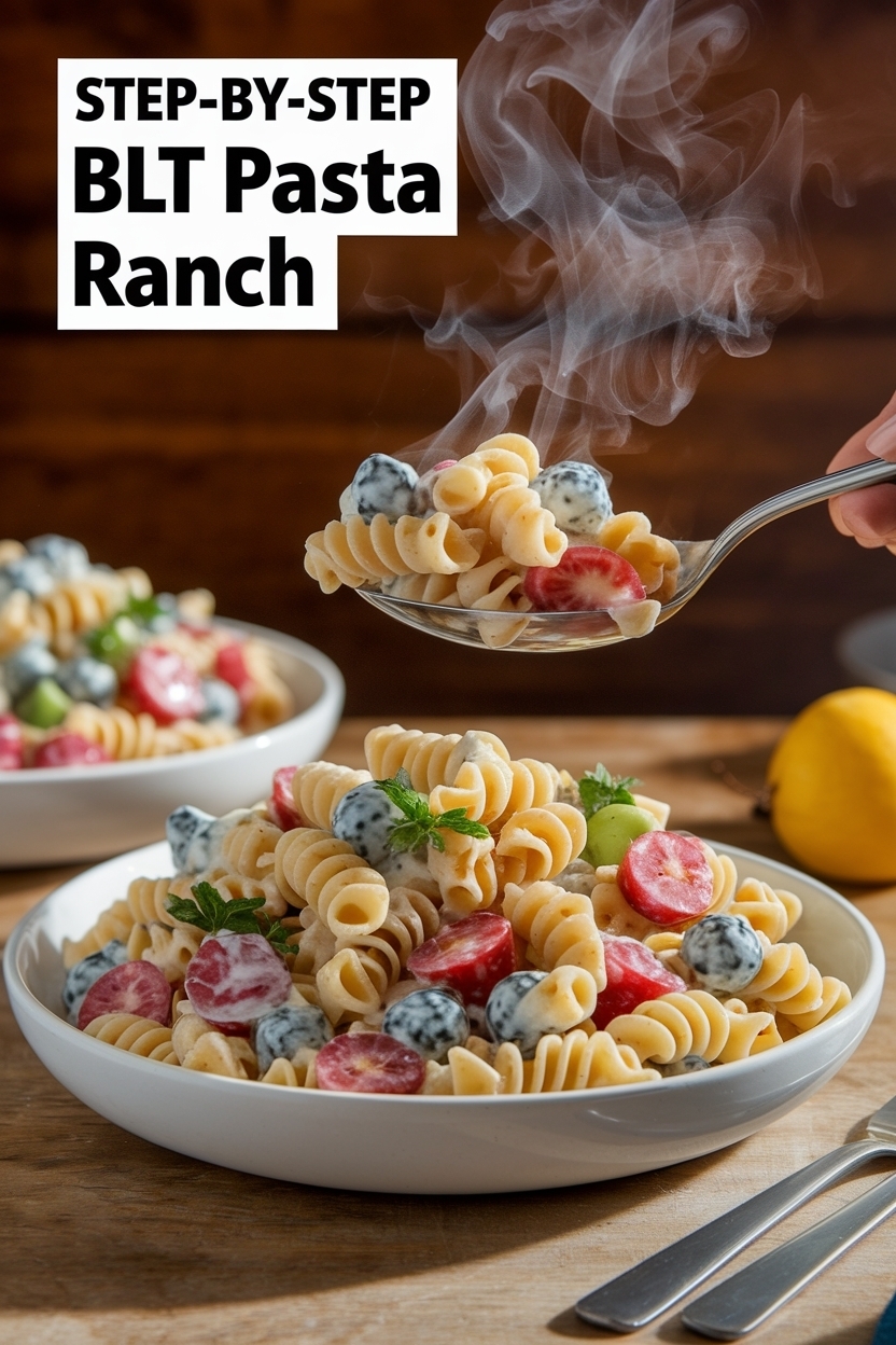 blt pasta salad ranch