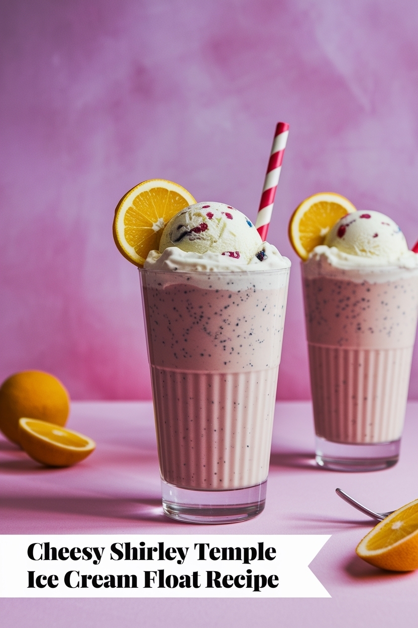 shirley temple ice cream float recipe