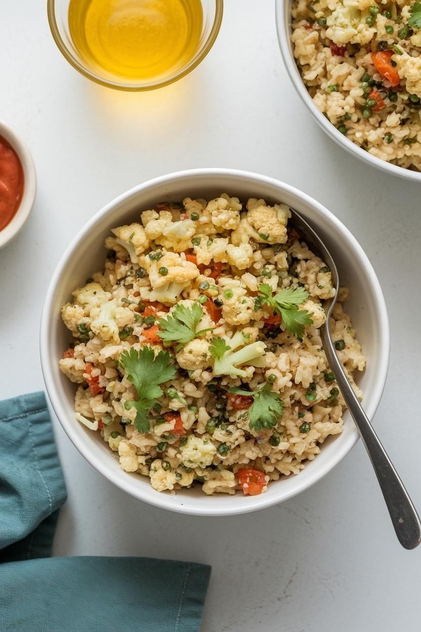 cauliflower fried rice recipe keto takeout style