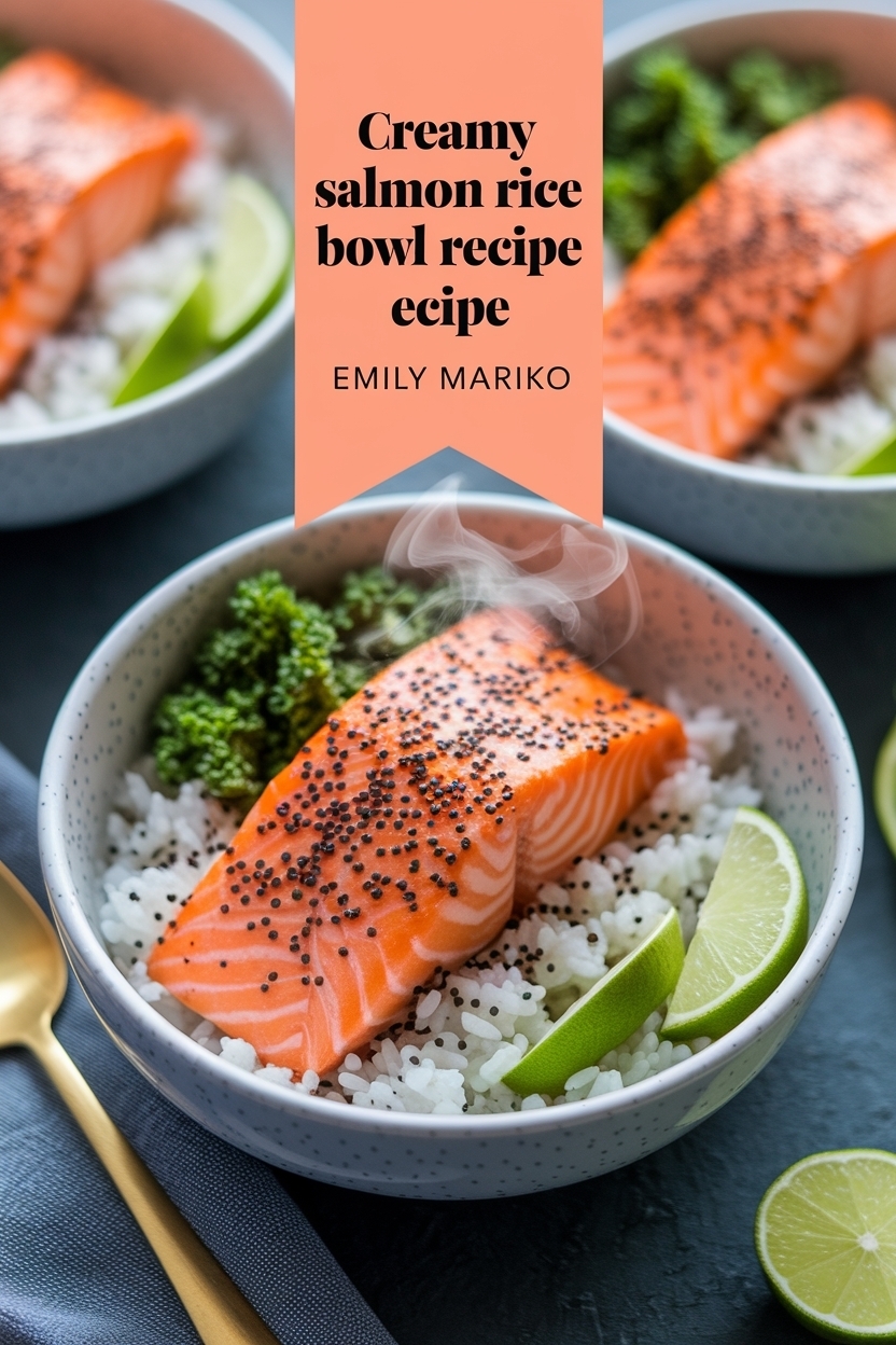 salmon rice bowl recipe emily mariko