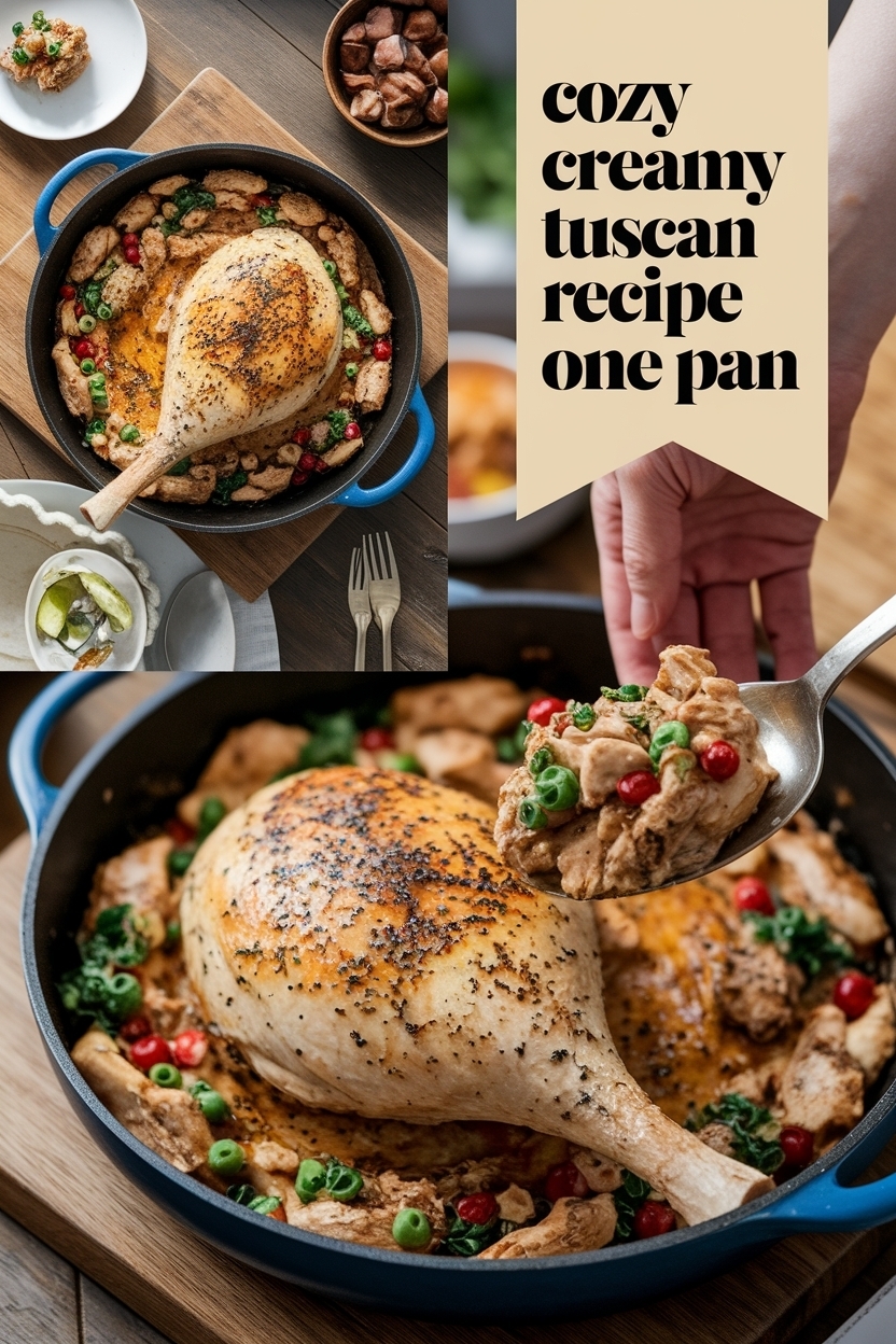 creamy tuscan chicken recipe one pan