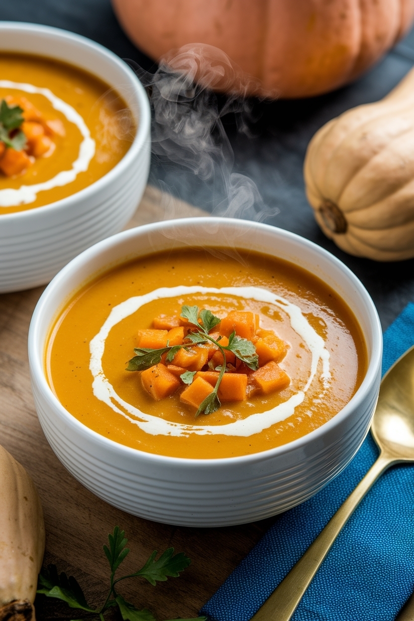 butternut squash soup recipe creamy