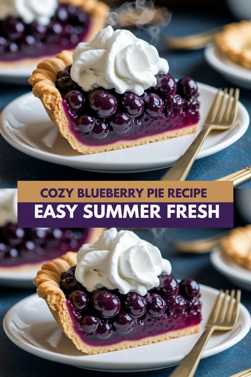 blueberry pie recipe easy summer fresh