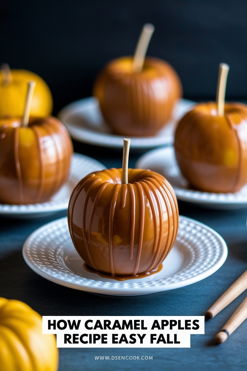 caramel apples recipe easy fall