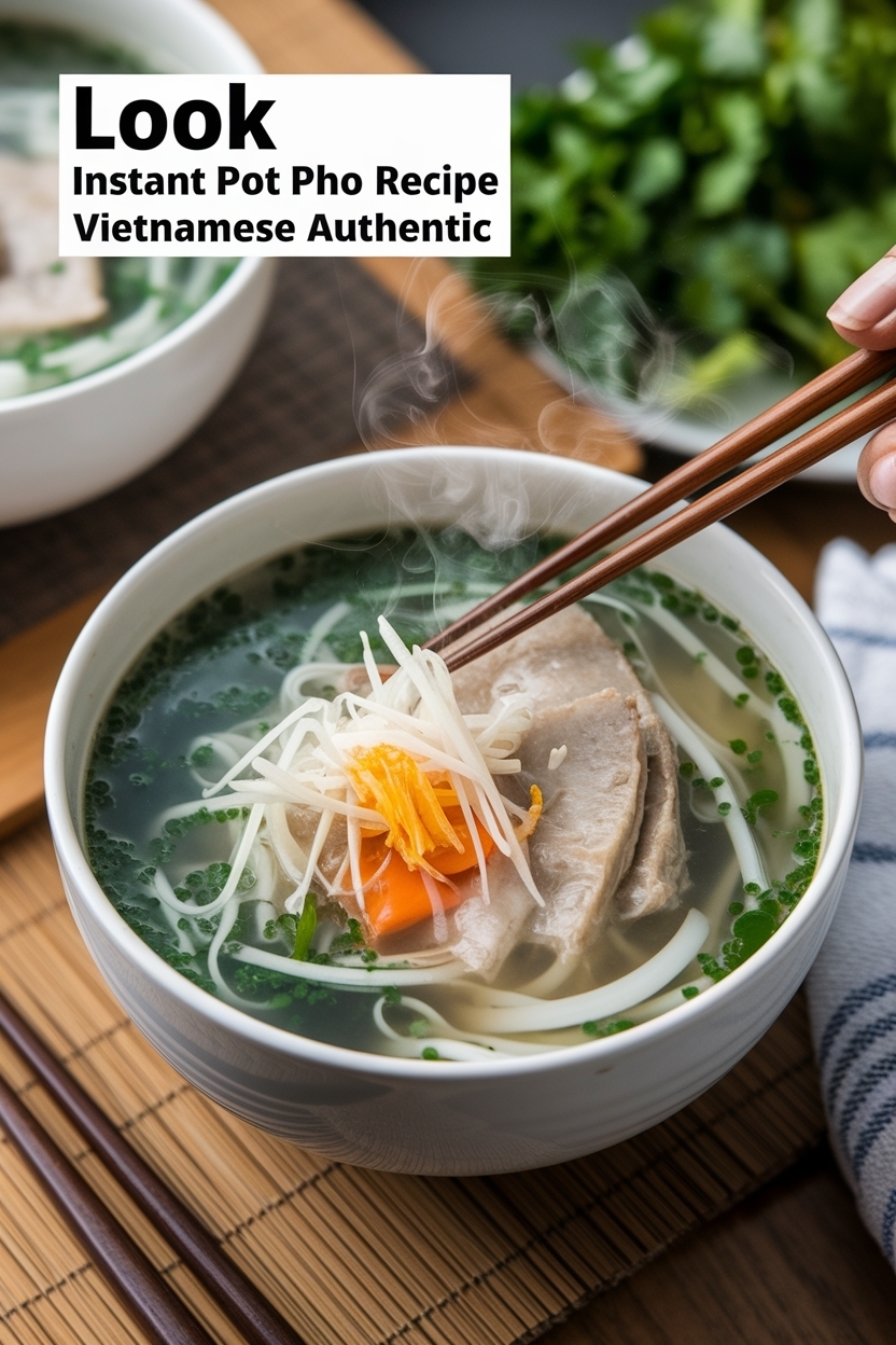 instant pot pho recipe vietnamese authentic