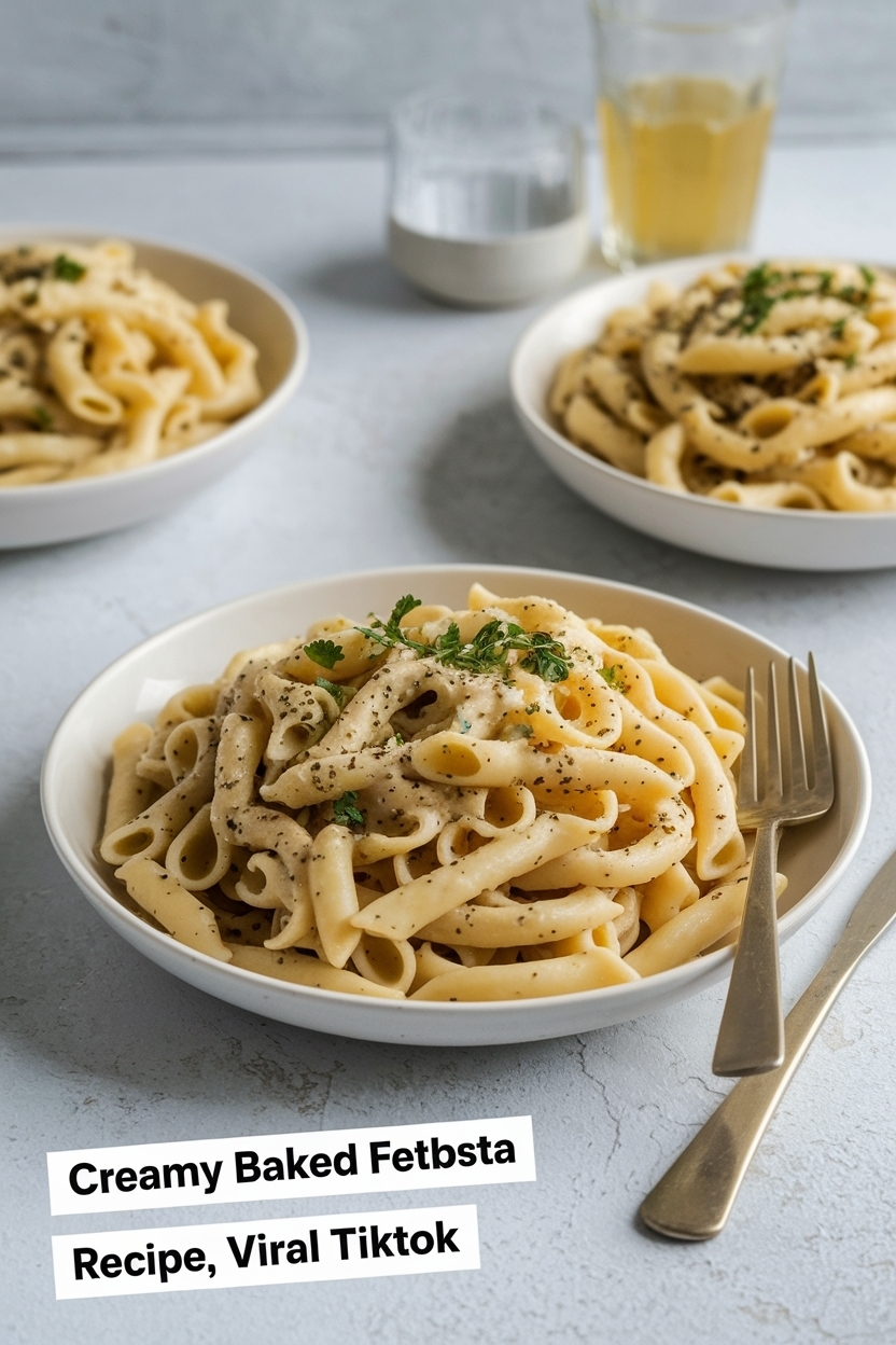 baked feta pasta recipe viral tiktok