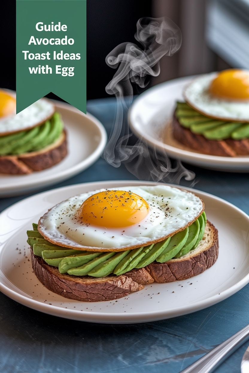 avocado toast ideas with egg