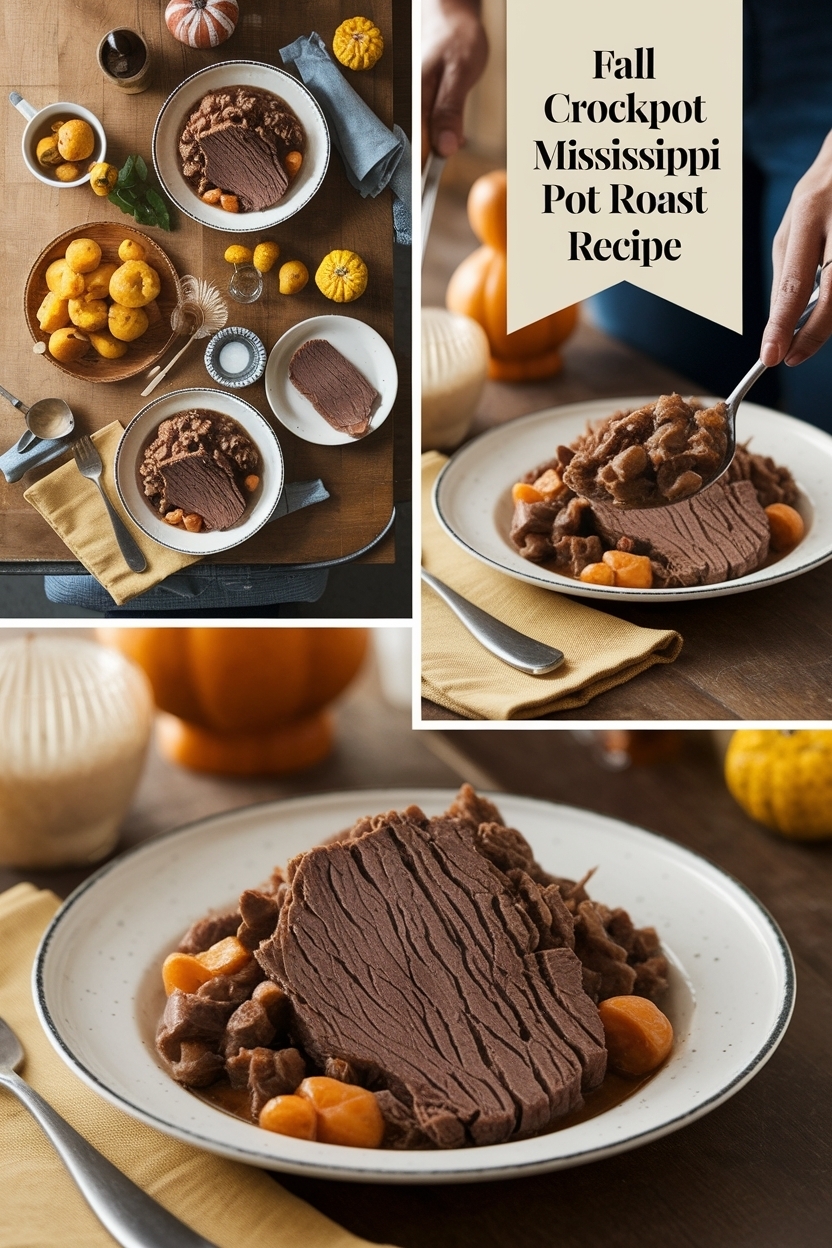 crockpot mississippi pot roast recipe
