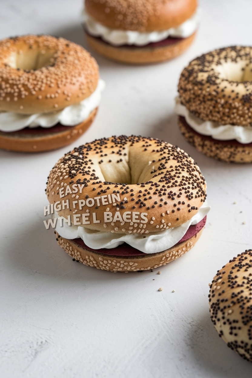 high protein bagels whey greek yogurt