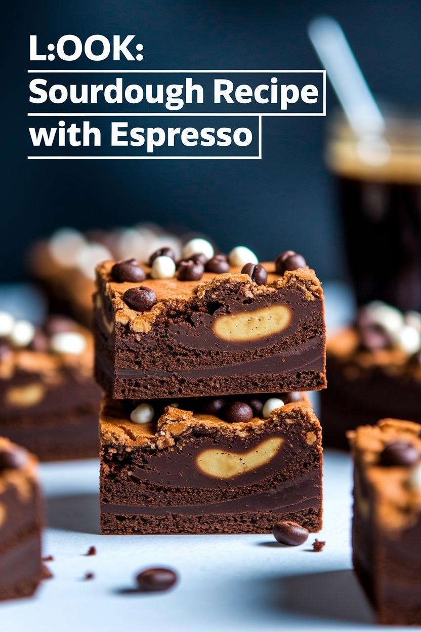 sourdough brownie recipe with espresso
