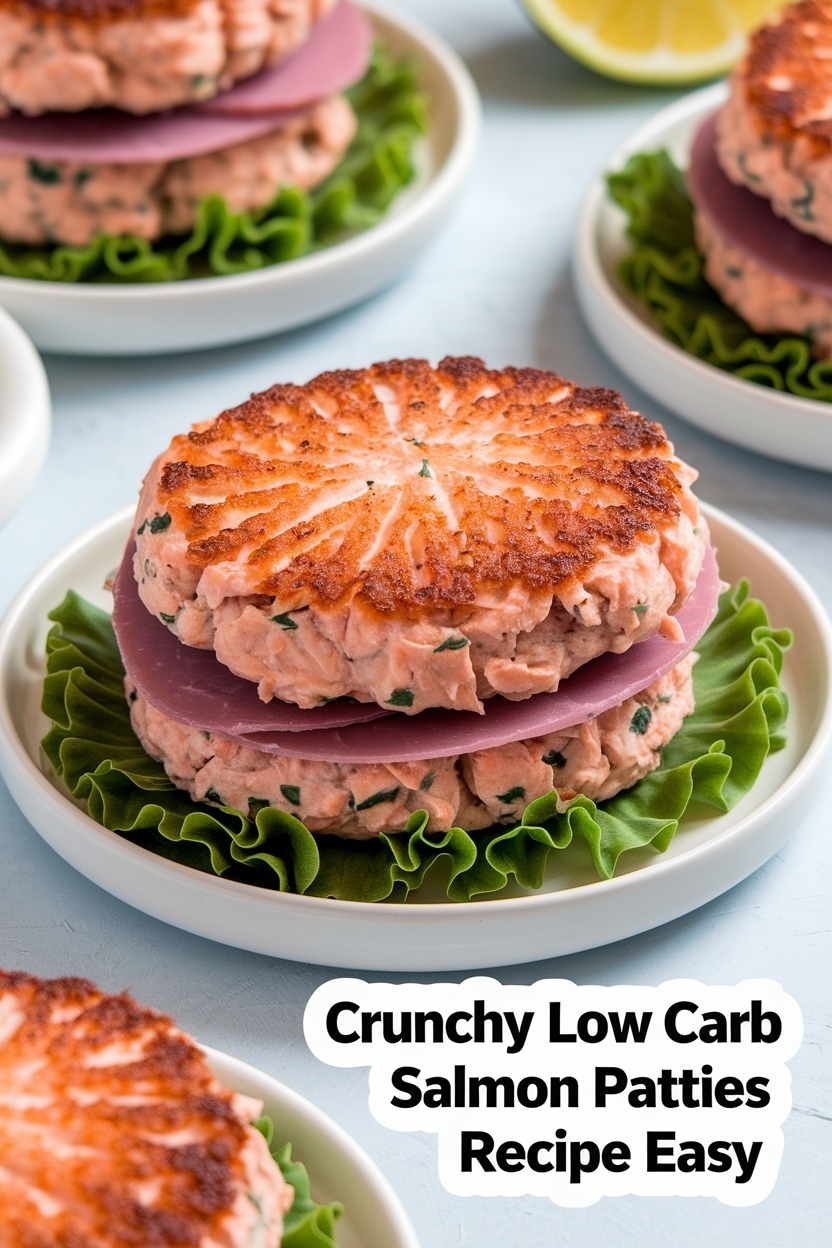 low carb salmon patties recipe easy