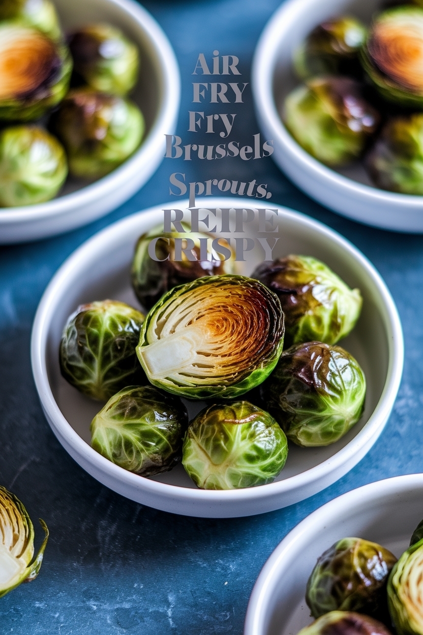 air fryer brussels sprouts recipe crispy