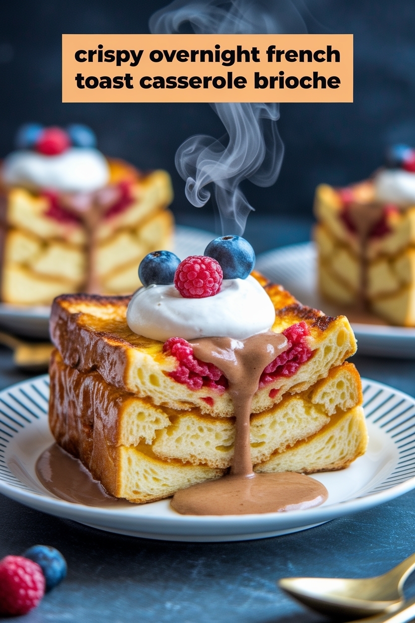 overnight french toast casserole brioche