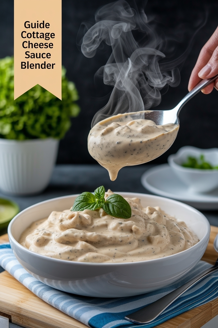 cottage cheese alfredo sauce blender