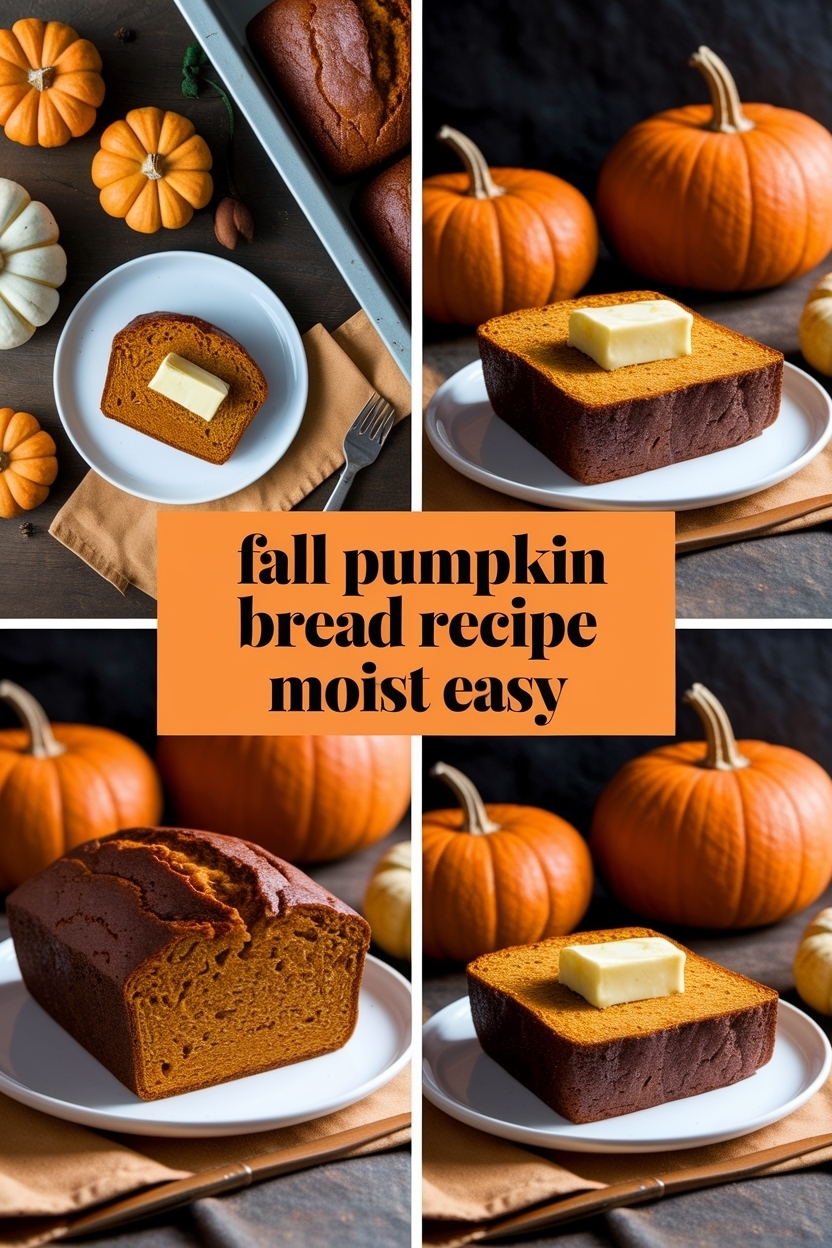 pumpkin bread recipe moist easy