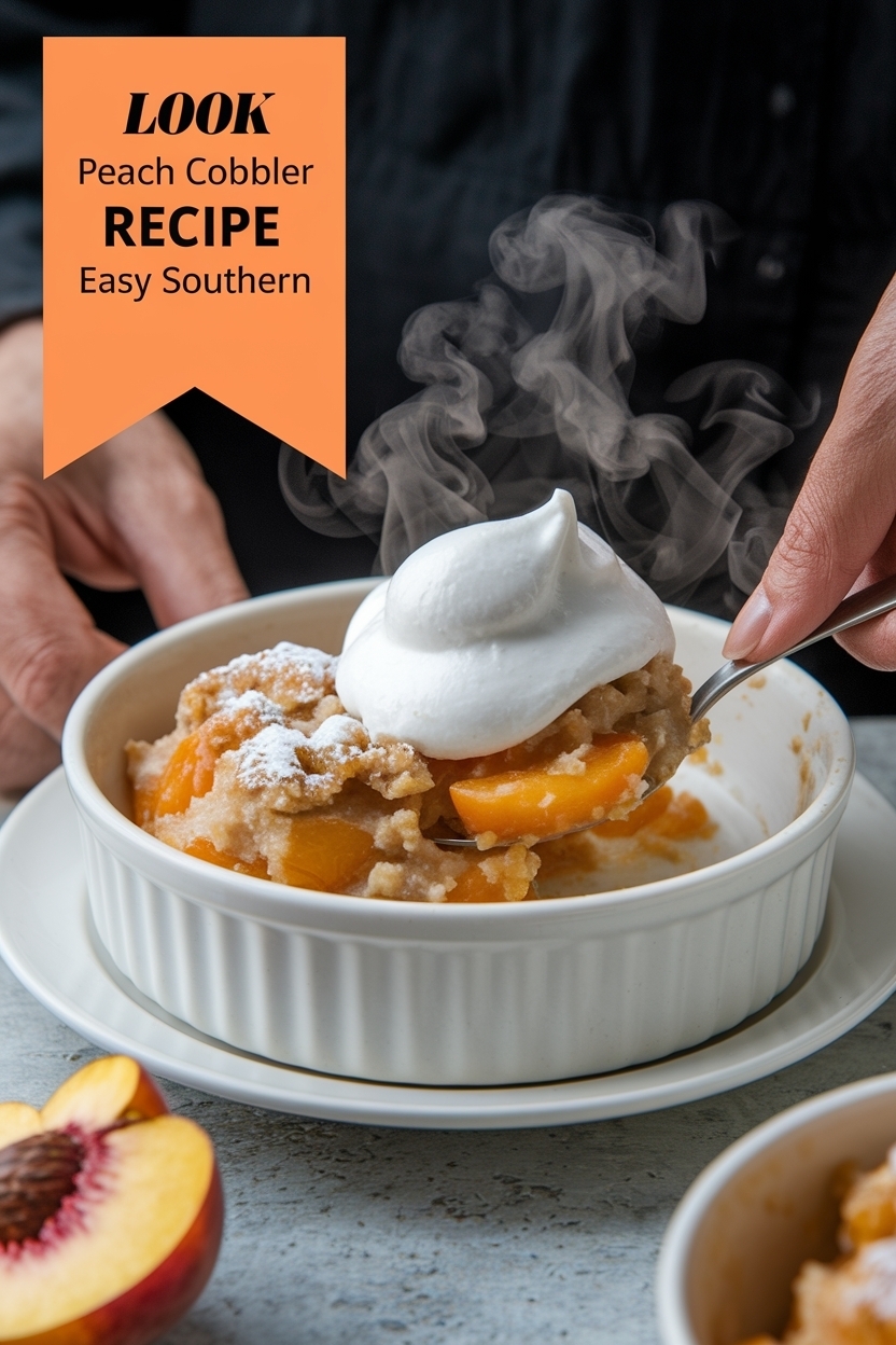 peach cobbler recipe easy southern