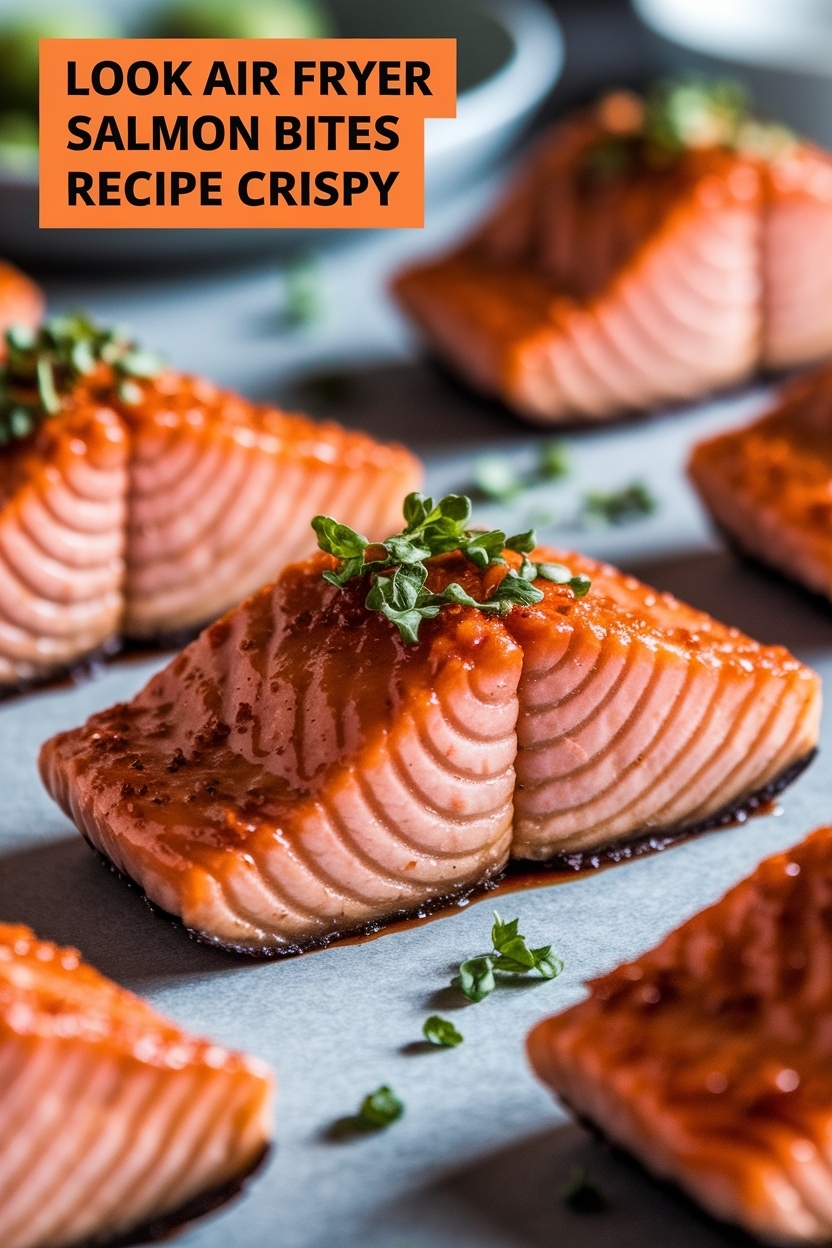 air fryer salmon bites recipe crispy