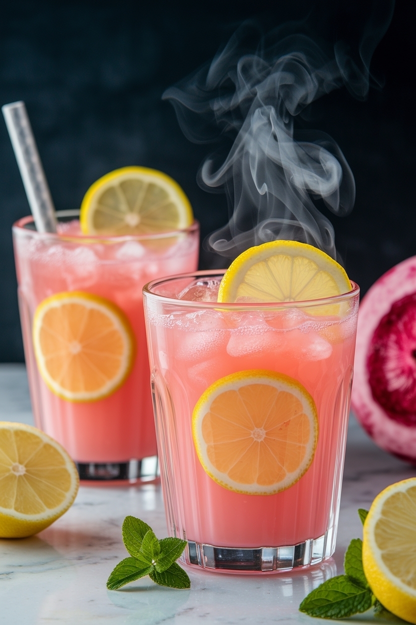 pink lemonade sherbet punch non alcoholic