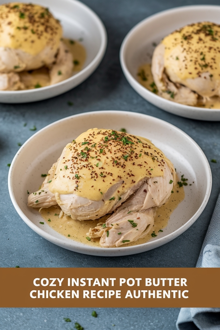 instant pot butter chicken recipe authentic