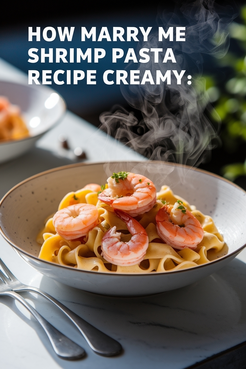 marry me shrimp pasta recipe creamy